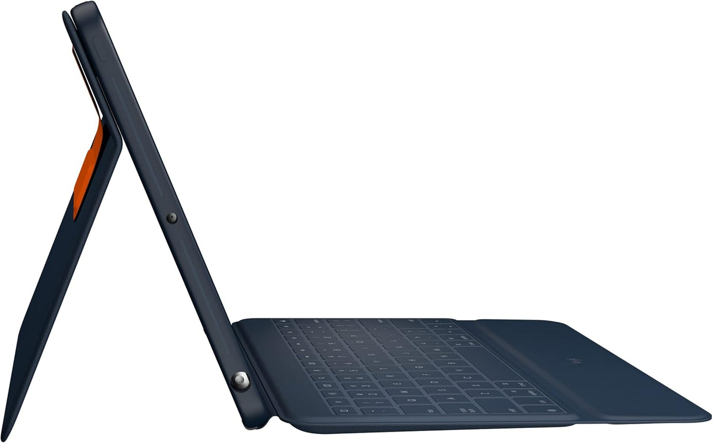 Logitech Rugged Combo 3 iPad Keyboard Case with Smart Connector for iPad (7th, 8th and 9th Generation) for Education - Classic Blue