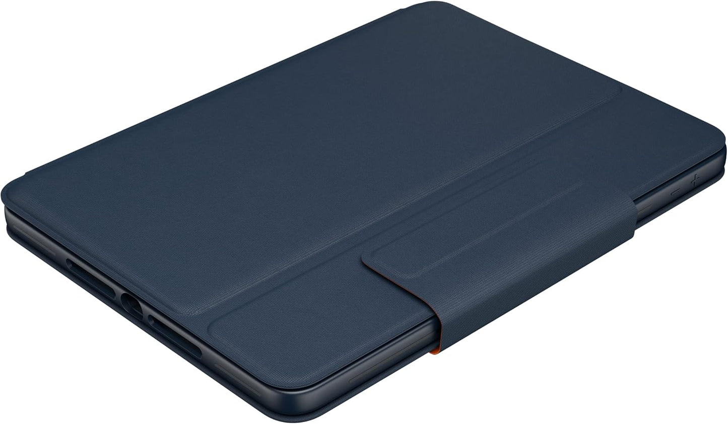 Logitech Rugged Combo 3 iPad Keyboard Case with Smart Connector for iPad (7th, 8th and 9th Generation) for Education - Classic Blue
