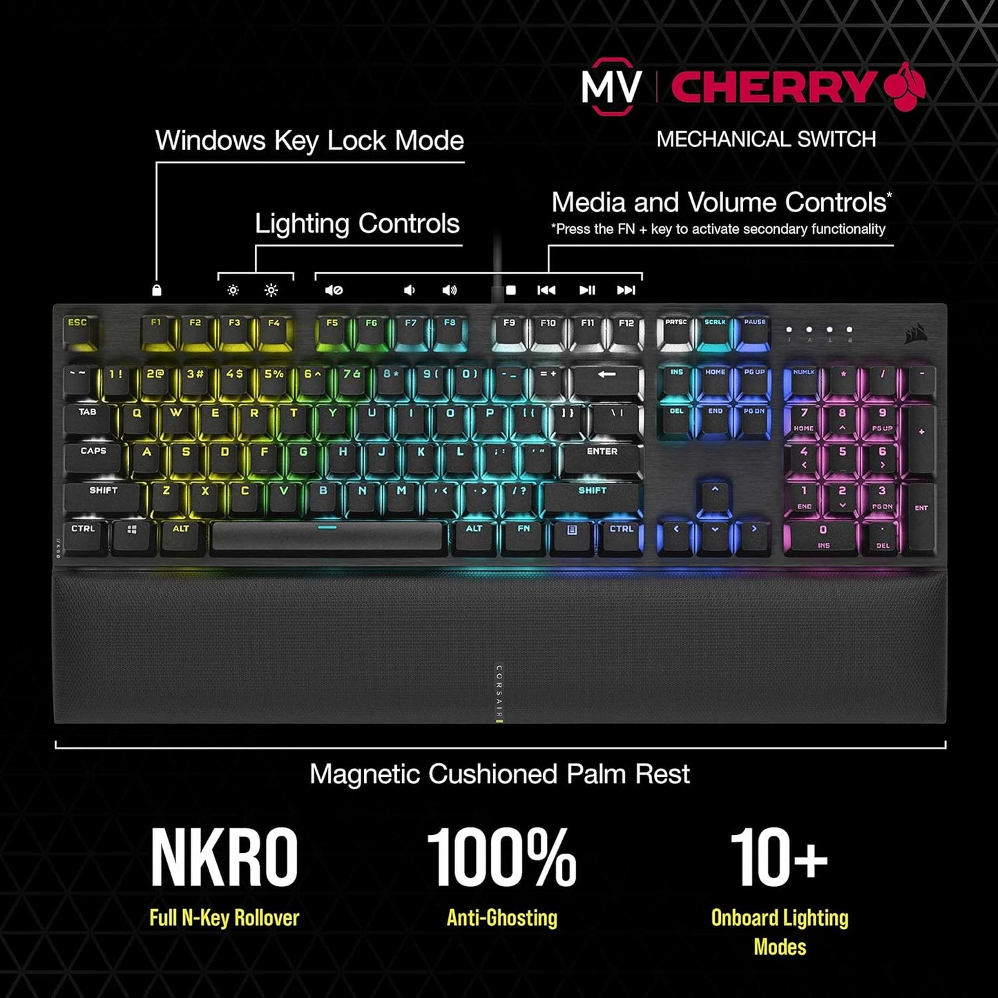 Corsair K60 RGB Pro SE Mechanical Gaming Keyboard