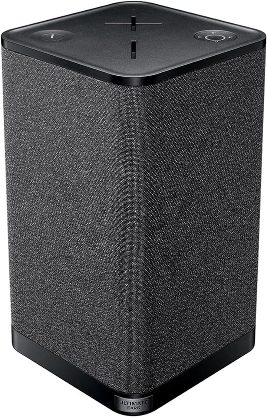 Ultimate Ears Hyperboom Portable & Home Wireless Bluetooth Speaker, Loud Speaker, Big Bass, Water Resistant IPX4, 150 Ft Range – Black