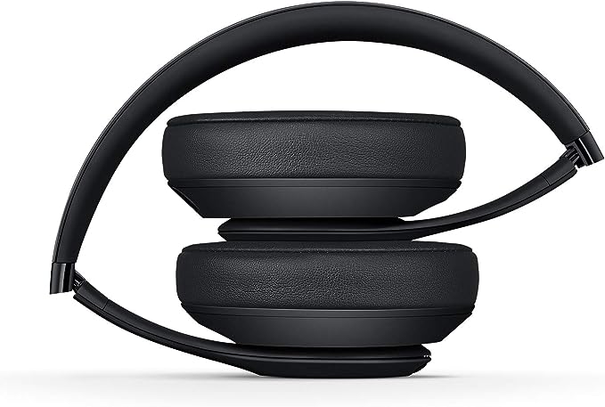 Beats Studio3 Wireless Noise Cancelling Over-Ear Headphones - Apple W1 Headphone Chip, Class 1 Bluetooth, 22 Hours of Listening Time, Built-in Microphone - Matte Black