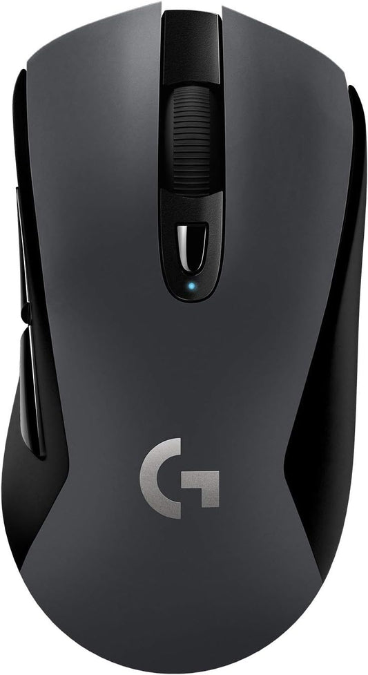 Logitech G603 Lightspeed Wireless Gaming Mouse, Hero Sensor, 12000 DPI, Lightweight, 6 Programmable Buttons, 500h Battery Life, On-Board Memory, PC/Mac - Black