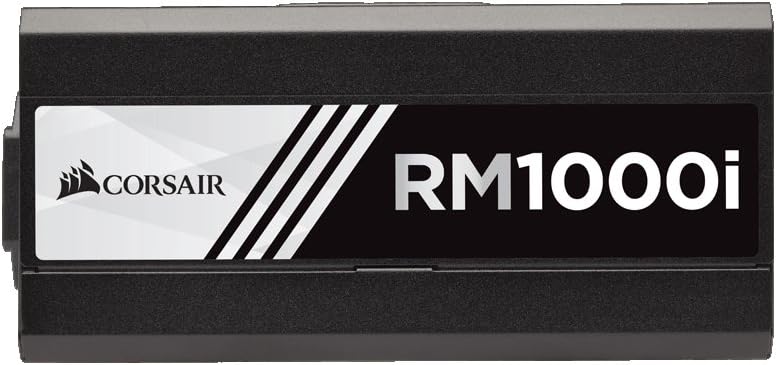 Corsair  RMi Series RM1000i ATX/EPS Fully Modular 80 Plus Gold 1000W Power Supply Unit UK - Black CP-9020084