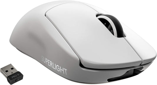 Logitech G PRO X SUPERLIGHT Wireless Gaming Mouse- White