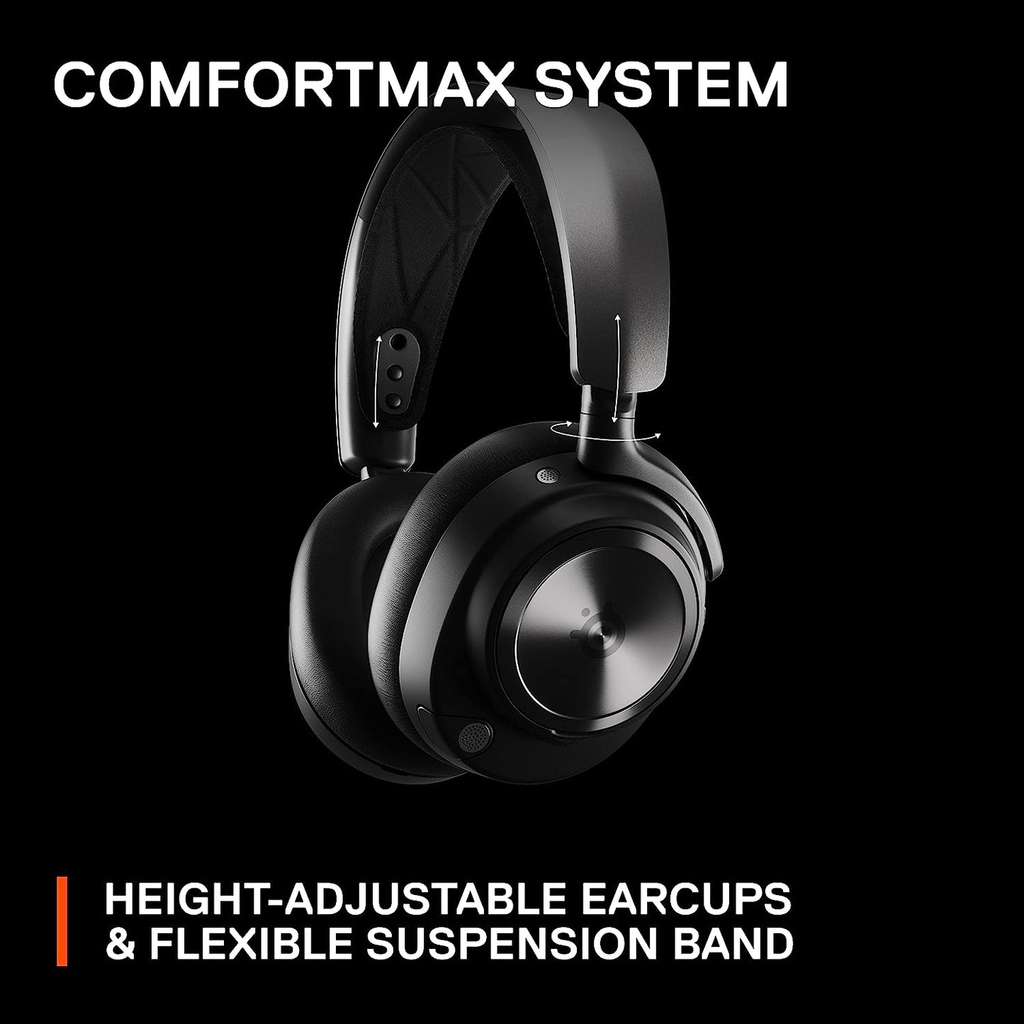 SteelSeries Arctis Nova Pro Wireless Xbox Multi-System Gaming Headset - Premium Hi-Fi Drivers - Active Noise Cancellation Infinity Power System - Stealth Mic - Xbox, Switch, Mobile