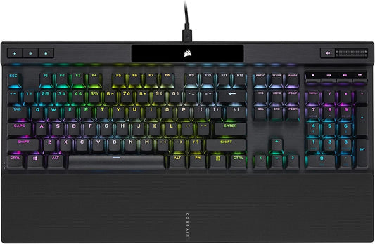 Corsair K70 RGB PRO (CH-9109414-NA) Mechanical Gaming Keyboard with PBT Double Shot PRO Keycaps - Cherry MX Speed