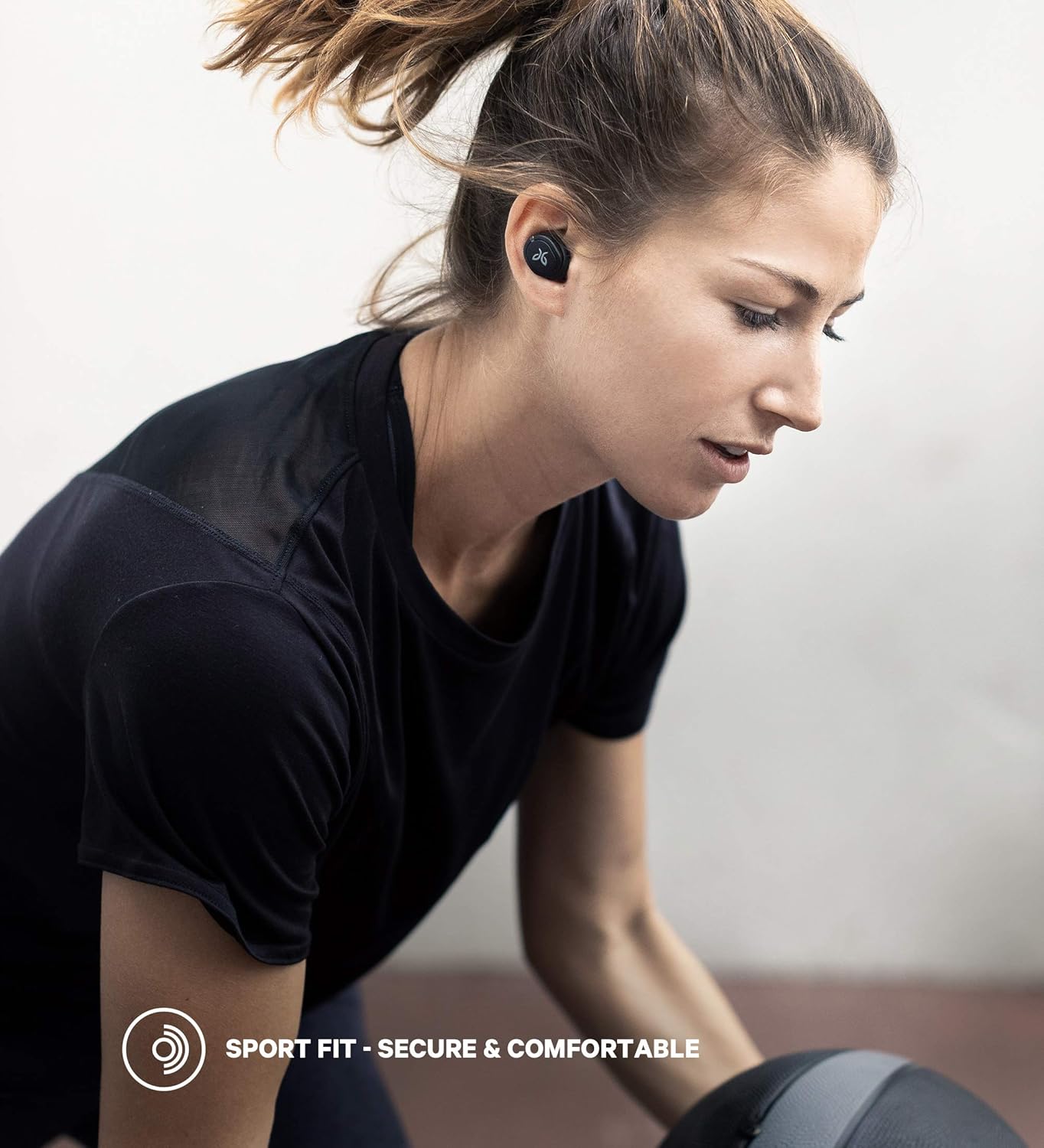 Jaybird RUN XT True Wireless Headphones (Storm Grey/Glacier)